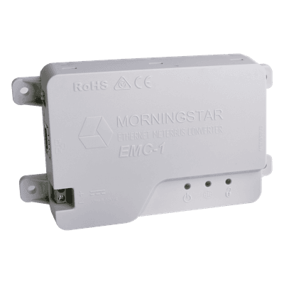 Convertidor Ethernet a MeterBus / Monitoreo Remoto IP / 12V 24V 48V DC / MODBUS / Controladores MPPT PWM MC-1 MORNINGSTAR