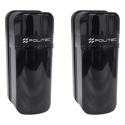 Detector Fotoeléctrico / Alcance 60 m (196.9 ft) Exterior / 350 m (1148.3 ft) Interior / Batería 36 Meses / Alineación Óptico-Acustica / 4 Canales / Doble Rayo Infrarrojo ALESWS Politec