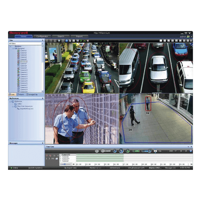 Licencia de Cliente VMS / Visualización en Vivo y Reproducción / Multiples Instancias por Equipo / Integración con Mapas y PTZ HNMSWCL HONEYWELL