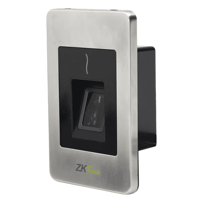 Lector de huella y lector de proximidad esclavo RS-485 con sensor de huella SilkID para interior FR-1500 ZKTECO