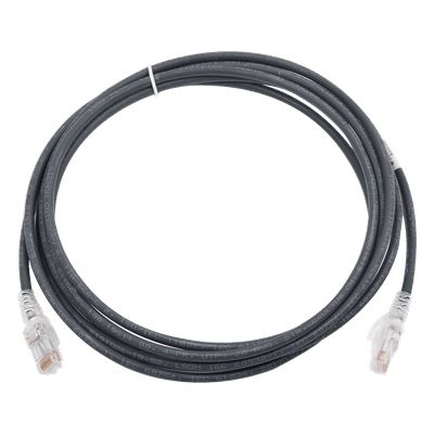 Patch Cord Cat6 UTP / 26 AWG / 3.05 m (10 ft) / CM/LS0H / PoE++ / Alta Densidad MC6-10-01B SIEMON