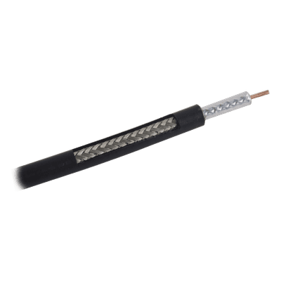 Cable Coaxial / 50 Ohm / Baja Pérdida 7.8 dB a 450 MHz / Frecuencia 6 GHz / Blindaje >90 dB / 305 m (1000 ft) LMR-195/1000 Times Microwave