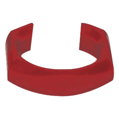 Clip de Identificación para Patch Cord / Color Rojo / Bolsa 25 Piezas / Compatible Z-MAX 6A UTP CLIP-03 SIEMON