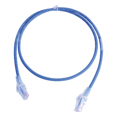 Patch Cord Cat5e UTP / CM/LS0H / 0.91 m (3 Pies) / Azul / Bulk