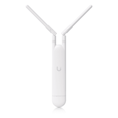 Access Point UniFi MESH para exterior 802.11ac doble banda 2.4/5 GHz, MIMO 2x2, antenas desmontables, hasta 1167 Mbps UAP-AC-M UBIQUITI