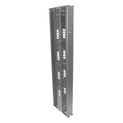 Organizador Vertical Doble / 45UR / Acero 16AWG / 6in (152mm) Ancho / 2149 Cables 0.13in VCM-6D SIEMON