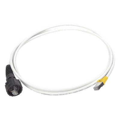 Patch Cord Industrial Reforzado / Cat6A Blindado S/FTP / IP66/IP67 / CM/LS0H / 2.13 m (7 ft) XC6A-S07-B05 SIEMON