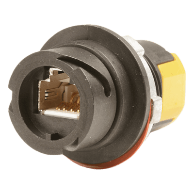 Jack Industrial Ruggedizado / UTP Cat 6 / IP66/IP67 / Acople Bayoneta / 250 MHz / 100 Ω XG2-Z6 SIEMON
