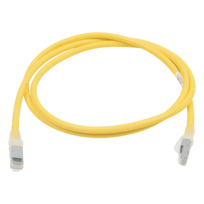 Patch Cord Cat6A UTP / CM / 1.52 m (5 pies) / Amarillo / PCB Inteligente / PoE+ / 10GBASE-T ZM6A-05-05 SIEMON