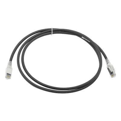 Patch Cord Cat6A S/FTP / 1.52m (5 pies) / CM/LS0H / 26 AWG / Negro / Bulk ZM6A-S05-01B SIEMON