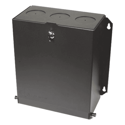 Caja de Zona / 24 Puertos / Perfil Bajo / Instalación Plenum / Compatible MAX-Z-MAX-TERA / Negro ZU-MX-24P SIEMON
