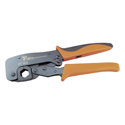 Pinzas para Plegar Conectores de Anillo en Cables LMR-600 CT-600 Times Microwave