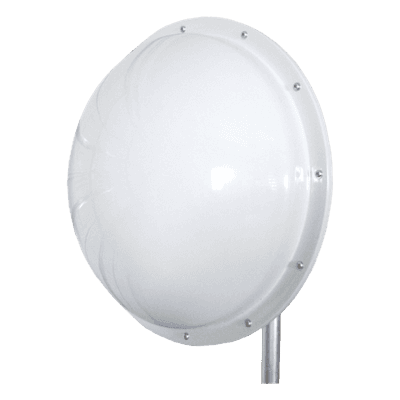 Radomo de fibra de vidrio / 2 pies (0.64 m) / Protección climática extrema / Compatible HDDA5W-29-DP2