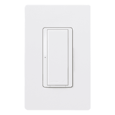 Interruptor Electrónico Maestro / 8 A Iluminación / 1/4 HP Motor / 120 V / Un Polo o Multilocalización / Neutro Requerido / RadioRA 2 y RA2 Select RRD8ANSWH LUTRON ELECTRONICS