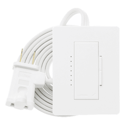 Atenuador Plug-In / 120 V / 300 W / RF 431-437 MHz / Memoria de Estado / Snow RRD-3LD-SW LUTRON ELECTRONICS