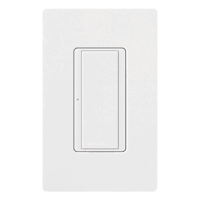 Interruptor electrónico on/off / 120 V~ 60 Hz / 8 A máx / iluminación y ventilador / multilocalización con hasta 9 accesorios MA-AS / Maestro / blanco