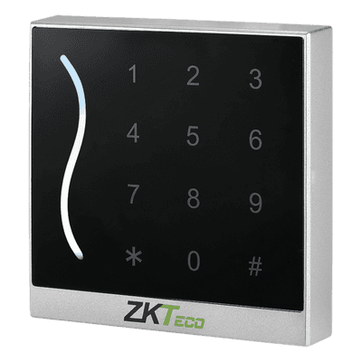 Lector de Tarjetas RFID / 13.56 MHz / MIFARE Classic / Teclado Wiegand / IP65 / Lectura 5 cm PROID30-BM ZKTECO
