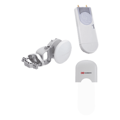 Kit WISP / Banda 5 GHz / Sectorial 90° / Adaptador TwistPort / Cobertura Larga Distancia FINEPMP590 SYSCOM