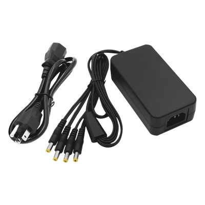 Fuente de Poder / 4 Salidas Jack Macho / 12 Vcc / 5 A / 60 W / 100-240 V~ / 4.6 x 2.4 x 1.3 pulg PLK12DC4CH EPCOM POWERLINE
