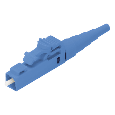 Conector de Fibra Óptica / Monomodo OS2 9/125 / LC Simplex / Pulido en Campo / 0.1dB / Azul FLCSSBUY PANDUIT