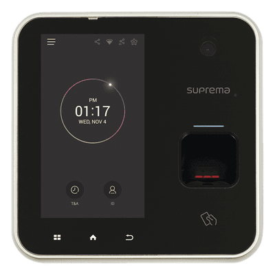 Terminal Biométrica IP / Pantalla Táctil LCD 5" / WiFi 802.11b/g / PoE / Lector EM 125kHz / 500,000 Usuarios