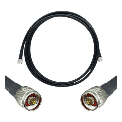 Jumper Coaxial / Baja Pérdida Equivalente a LMR400 / Conectores N Macho / 6.1 m (20.01 ft) / 50 Ohms 952-320 WILSONPRO / WEBOOST