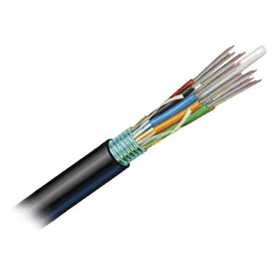 Cable de Fibra Óptica OSP / 6 Hilos / OM3 50/125 Optimizada / Armada con Gel / HDPE / 1 Metro (3.28 Pies) 9PF5C006D-T301A SIEMON