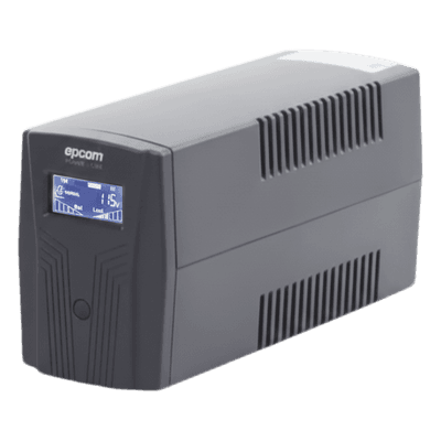 UPS Línea Interactiva / 850 VA / 510 W / 120 Vca ±5% / 6 Tomas NEMA 5-15R / Tiempo de Respaldo hasta 40 min / Topología AVR EPU850LCD EPCOM POWERLINE