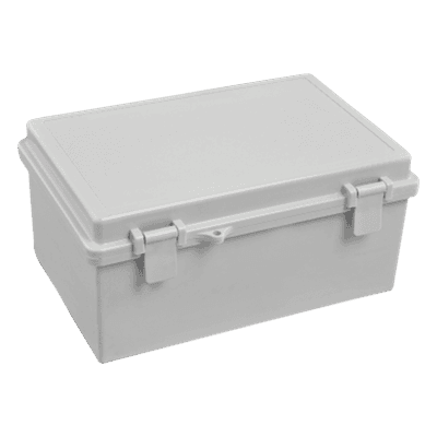 Gabinete Plástico para Exterior (IP65) de 150 x 220 x 105 mm Cierre por Broche. TXG-01-30 TXPRO
