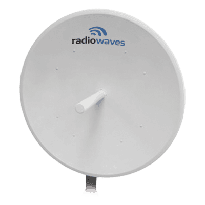 Antena direccional, Dimensiones (4 ft), 5.25-5.85 GHz, 2 Conectores N-hembra, Ganancia 35dBi, Montaje incluido SPD4-5.2NS RADIOWAVES
