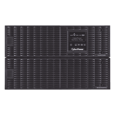 UPS de 6000 VA/5400 W, Online Doble Conversión, 200 - 240 Vac de Entrada NEMA L6-30P, Onda Senoidal Pura, Torre o Rack de 6 UR, Con 2 Tomas NEMA L6-20R y 2 NEMA L6-30R OL6000RT3U CYBERPOWER