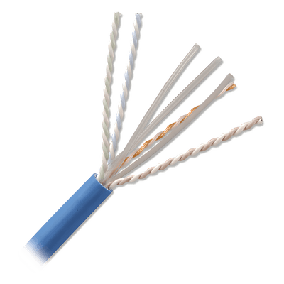 Bobina de Cable U/UTP Cat6A / 23 AWG / CMR Riser / 305 m (1000 pies) / 500 MHz / 10GBase-T 9C6R4-A5-06-AR1A SIEMON