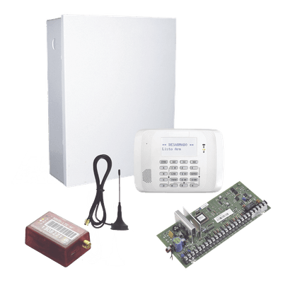 Kit panel VISTA-48 / 48 zonas (40 inalámbricas) / Teclado-receptor 6162RF / Comunicador celular MN01LTEM 4G/5G / 2 años de servicio VISTA48/6162RFCOM HONEYWELL HOME RESIDEO