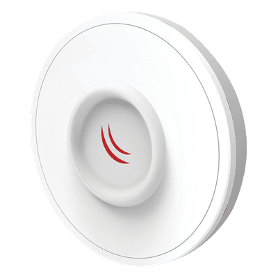 (DISC Lite5) CPE y PtP en 5GHz 802.11 a/n con Antena Integrada de 21 dBi, Hasta 316 mW, Puerto Fast Ethernet RBDISC-5ND MIKROTIK