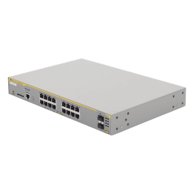 Switch Administrable Capa 3 / 16 Puertos Gigabit / 2 Puertos SFP / 26.8 Mpps / 1U Rack / 1.44 x 13.43 x 9.09 pulgadas AT-X230-18GT-10 ALLIED TELESIS