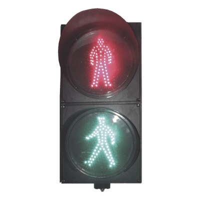Semáforo Peatonal / Indicador Alto/Siga Estático / Diámetro 20 cm / LED de Alta Intensidad / 110 VCA / IP Hermético PROLIGHTPAS ACCESSPRO
