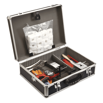 Kit de Soldadura Exotérmica / Molde Múltiple Cable/Pletina/Pica / Diámetro 15.9 mm / 40-60 Soldaduras / Maletín Completo