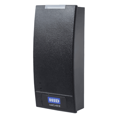 Lector Multiformato HID R10 (900PTNNEK00000)/ SEOS (No Clonable)/iClass SE/ iClass SR/ iClass /Mifare Classic, DesFire, Proximidad, Garantía de por Vida R10SE HID