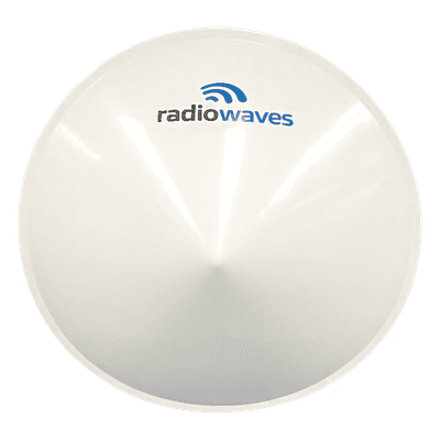 Radomo para Antenas Parabólicas / 8 ft (2.4 m) / Reducción de Carga de Viento / Rango -40 a +60°C RD8 RADIOWAVES