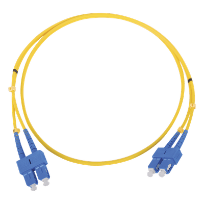 Jumper de Fibra Óptica Monomodo / SC/SC Duplex / 5 m (16.40 pies) / ITU-T G.652.D / 9/125 μm / 1310-1550 nm LPFO6053B5M LINKEDPRO BY EPCOM
