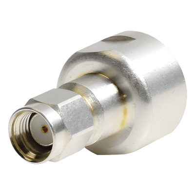 Adaptador RF Coaxial / Bronce Chapado en Plata / Contactos Centrales en Oro / Dieléctrico de Teflón / Configuración Flexible M-M, M-H, H-H PT-4000-133 RF INDUSTRIES,LTD