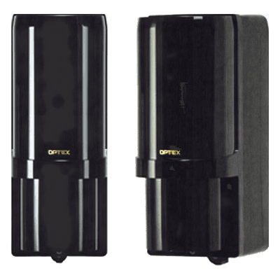 Barrera de infrarrojos activos / Exterior 30 m (98 pies) / Alimentación por pilas / IP55 / 4 canales / Inalámbrico AX100-TFR OPTEX