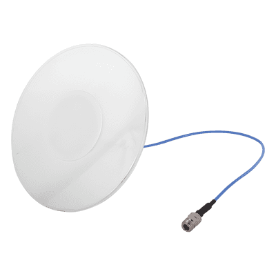 Antena DAS para techo / 608-2700 MHz / Bajo PIM -155 dBc / Diseño ultra-delgado traslúcido / Conector N hembra DASUTCC500NF PULSE LARSEN ANTENNAS