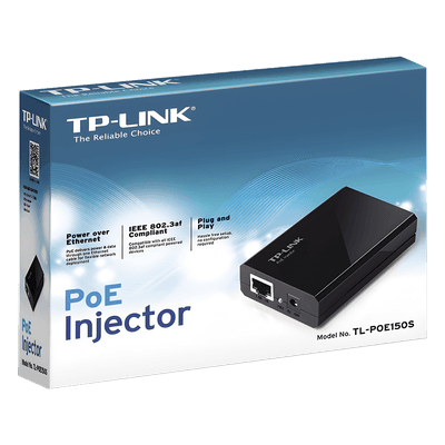 Inyector PoE / 15.4W 802.3af / 2 puertos Gigabit / Hasta 100 m (328 pies) / Plug and Play