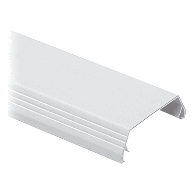 Tapa para Canaleta T-45 / PVC Rígido / Bisagra Doble Acceso / 60.3 x 19.1 x 2400 mm / UL94-V0 / Blanco Mate T45CIW8 PANDUIT