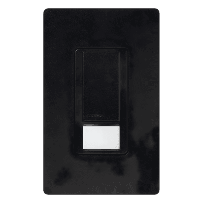 Switch con sensor de ocupación PIR / 5 A iluminación, 3 A ventilador / 120 V / unipolar o 3 vías / tecnología XCT / cobertura 81 m² / satinado Midnight MS-OPS5M-MN LUTRON ELECTRONICS