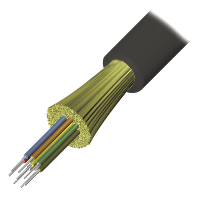 Cable de Fibra Óptica / 6 Hilos / Monomodo OS1/OS2 9/125 / Loose Tube / LS0H / Dieléctrico / Interior-Exterior / 1 m (3.28 ft) 9GG8H006D-E201M SIEMON