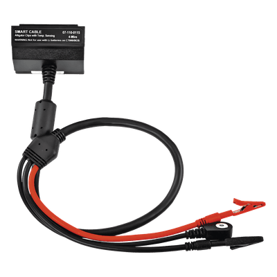 Adaptador de pinzas de caimán / SnapLock / 3A / Contactos bañados en oro / 16KB memoria / 10 C-Codes / Li-Ion NiMH NiCd SLA 07-110-0115 Cadex Electronics Inc