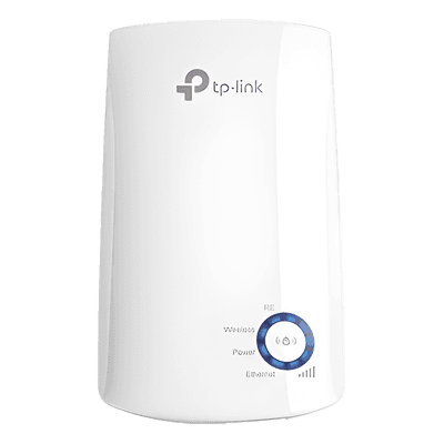 Extensor de Cobertura WiFi N / 300 Mbps / 2.4 GHz / Puerto Ethernet 10/100 Mbps TL-WA850RE TP-LINK