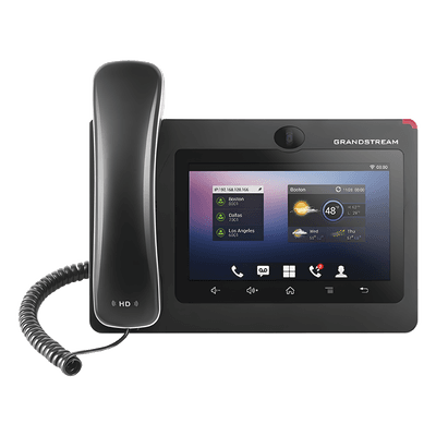 Teléfono IP GrandStream Empresarial para Videoconferencias con Android 7, 16 lineas, procesador 4 nucleos GXV-3370 GRANDSTREAM